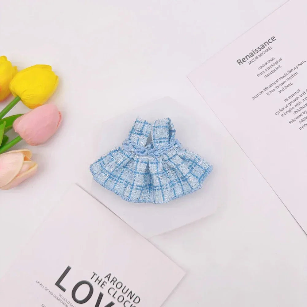 Shop the Labubu Designer Twill Dress – a sleek, high-quality doll outfit that adds elegance and style to your Labubu collection. Perfect for any occasion